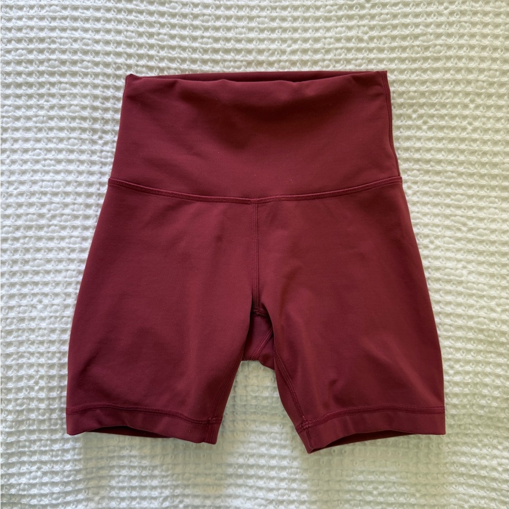 Lululemon Wunder Train Biker Shorts